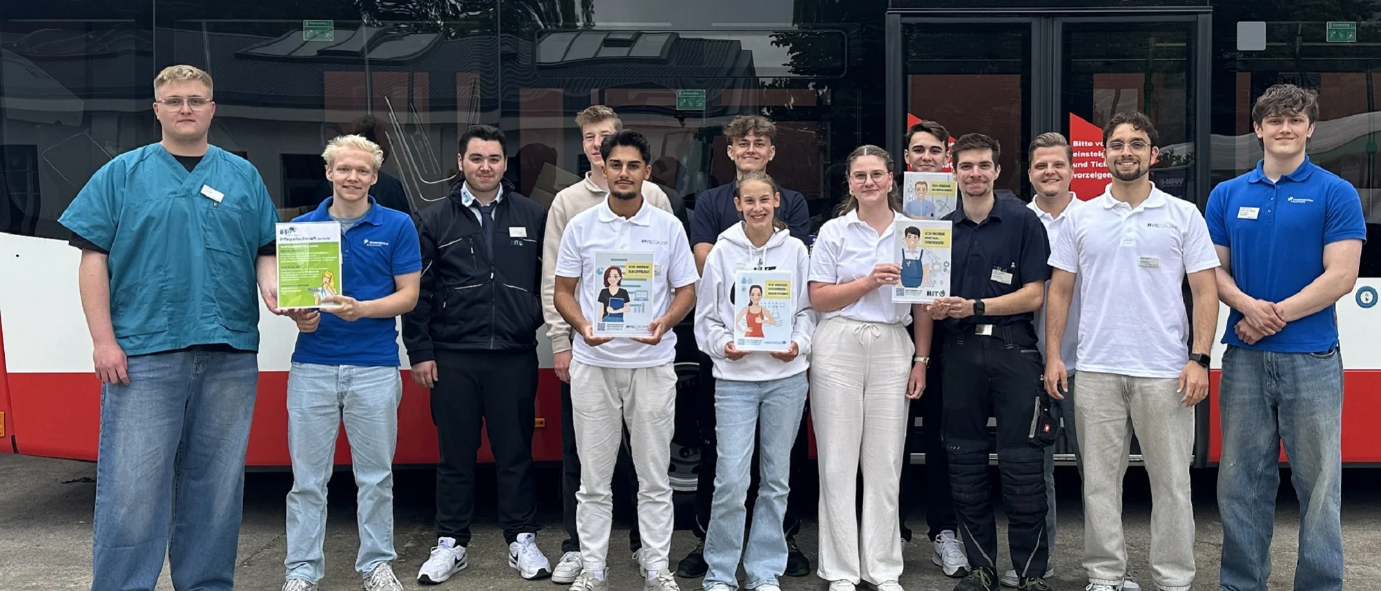 Auszubildende der HVG-Gruppe auf der Ausbildungsmesse in Hagen 2026